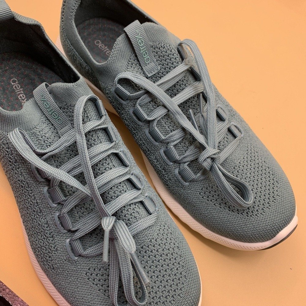 Aetrex Carly Women's Size 8.5 Orthotic Walking Arch Support Sneakers Shoes - Picture 7 of 9